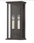 Hudson Valley Lighting Troy Zuma Exterior Wall Sconce Sku: B6712-FRN. Fixed Price $200.00.