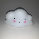 Candyq Nursery Lamp, Childrens Bedroom Cute Cloud Face Night Light Best Gifts. Fixed Price $17.86.