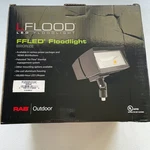 Rab FFLED80SFN/D10/PC Flood 80W 7X6 120V Pcs Neutral Slipfitter Dim Bronze. Fixed Price $519.99.