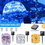 200/300LED Solar Fairy String Lights Copper Wire Outdoor Garden Xmas Party Decor. Fixed Price $12.58.