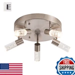 Votag Dimmable Led Ceiling Spotlight Fixtureadjustable Round Track Lighting Ul. Fixed Price $170.08.