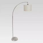 Arc Floor Lamp Silver. Fixed Price $60.00.