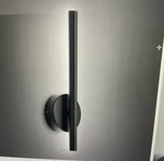 Rennnsan Bailey Contemporary 1-LIGHT Matte Black 6000K Cool White Wall Sco. Fixed Price $36.79.