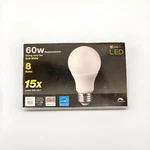 60W Utilitech Led Soft White Bulbs. Fixed Price $9.99.