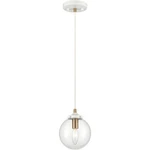 Atlas Lighting & Home CL11543-WH Boudreaux Mini Pendant. Fixed Price $118.00.