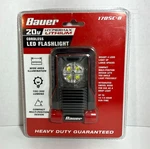New Bauer Led Compact Flashlight-work 20V Series Only, MODEL-1705C-B. Fixed Price $19.95.