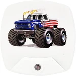 2 Pack Cartoon Truck Led Plug-in Night Light For Kids Wall Lamp Take Good.... Fixed Price $10.31.