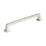 BP53535G10 Satin Nickel Cabinet Pull 8IN 203MM Center Handle Mulholland. Fixed Price $50.28.