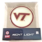 Virginia Tech Hokies Logo Glass Night Light Ncaa Vt Team Sports America. Fixed Price $14.97.