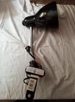 Asia Lighting CL-143L Desk Lamp 120V Flexible Clip, Black. Fixed Price $15.99.