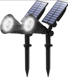 Tomshine Solar Landscape Spotlights Pack 62 Led IP65 Waterproof Outdoor. Fixed Price $34.99.