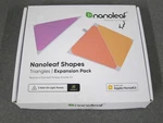 Nanoleaf Shapes Triangles Multicolor Light Panels Expansion Kit 3 Pack. Fixed Price $21.95.