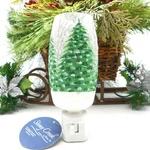 Stony Creek Decorative Night Light Evergreen Forest Glitter Trees 6" Tall SDT99B. Fixed Price $31.88.
