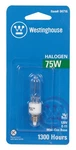 Westinghouse 75 T4 Specialty Bulb 1,450 Lm White Pk #0471600 New. Fixed Price $12.99.