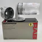 Rab VXBR100P-S Vaporproof Wall Pack Bracket 4" Box 1/2" Silver Perma Globe. Fixed Price $30.00.