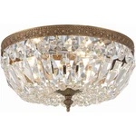 Crystorama 712-OB-CL-SAQ Waltham Flush Mount Olde Brass. Fixed Price $476.42.