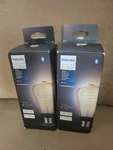 Philips Hue White Ambiance Edison E26 Bluetooth Smart Led Bulb 7W 550LM 2PK. Fixed Price $30.00.