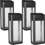 Solar Fence Lights Aluminum Waterproof Frosted Glass Wall Outdoor Lighting. Fixed Price $73.79.