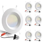 Pack 5/6 Inch 5CCT Led Recessed Lighting Retrofit, 2700K/3000K/4000K/5000K/.... Fixed Price $99.06.