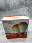 Sengled W21-N13W 2P Multicolor Smart Wi-fi Light Bulbs 2-PACK.. Fixed Price $17.56.
