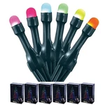 Home Heritage 16.3' Wrapped Dome Holiday Lights, Control, 50 Rgb LEDS,6 Pack. Fixed Price $365.99.