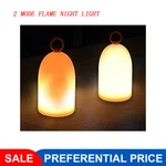 Led Flame Night Light F/kids 2 Mode Baby Nursery Bedroom Fire Flicker Table Lamp. Fixed Price $10.93.