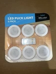 Brilliant Evolution Tap Push Lights 6-PACK Led With Remote. Fixed Price $15.00.