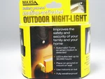 Maxsa Outdoor Weatherproof Motion Led Night Light Battery Operated Black New. Fixed Price $14.00.