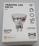 Ikea Tradfri GU10 Led Bulb Dimmable Tunable White New Model 905.474.30. Fixed Price $13.99.