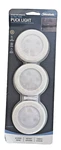 New: Westek 3 Pack Wireless Led Puck Light-white. Fixed Price $11.00.