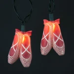 Kurt S. Adler Ballet Slippers W/green Wire 10 Set Novelty Christmas. Fixed Price $19.88.