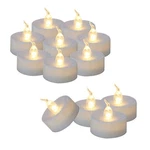 24 Tea Lights Led Flickering With Timer Function (6 Hrs On, 18 Off), Chri.... Fixed Price $26.07.