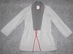 Topo Designs Women's Global Wrap Sweater Tech Wool Light Gray Sz Xs Jacket. Fixed Price $21.99.