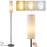 Alldio Floor For Living Room, Black Tall Standing Lamps With Pull Chain .... Fixed Price $30.27.