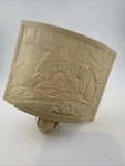 Curved Night Light Porcelain Lithophane Girl Puppy Kitten. Fixed Price $40.00.