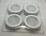 Ge Led Wireless Puck Lights Battery Operated Touch Activated 4 New.. Fixed Price $19.99.