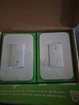 Wemo Belkin Wi-fi Light Switch, 2-PACK. Fixed Price $17.49.