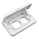 Leisurecord Weatherproof Receptacle Cover For Rv Outdoor Electrical Outlet White. Fixed Price $11.99.