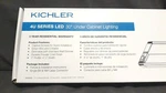 Kichler Series Led 30" Under Cabinet Lighting 4U30K30WHT Indoor 3000K. Fixed Price $49.99.
