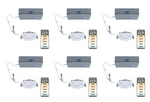 (case 6) Signify Lightolier Led Recessed Can Retrofit Kit With 3 Inch. Fixed Price $59.77.