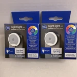 Ge Led Plug-in Night Light Changing Sensor 2 Pack 9 Colors New. Fixed Price $19.99.