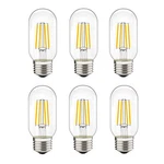 Led Tubular 4W,E26 Clear Edison BULB,40W Equivalent 400 Lumens, Antique .... Fixed Price $32.63.