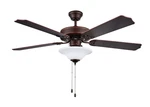 Concord Heritage 52" Led Ceiling Fan Indoor Light Fixture Blade, Bronze/white. Fixed Price $64.99.