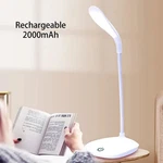 Usb Led Desk Light Dimmable Bedside Reading Lamp Rechargeable Touch Control -&#. Fixed Price $6.40.