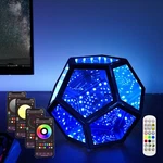 Infinity Dodecahedron Led Gaming Light Cool Rgb Art Night Gifts. Fixed Price $45.99.