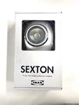Ikea Sexton Spot Light Silver New Box Modern Wall/ceiling Fixture Rare. Fixed Price $27.95.