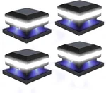 4PCS Outdoor Solar Cap Light Fits 4X4, 6X6 Wooden Posts Cool White Lamp Us. Fixed Price $69.99.