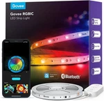 Govee Rgbic Led Strip Lights, 32.8FT Smart For Bedroom, Bluetooth. Fixed Price $46.85.