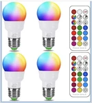 Rgbw Led Light Changing Bulb 2700K Warm White 5W E26 Remote Control. Fixed Price $12.99.