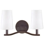 Sea Gull Nance Light 15 Inch Bath Vanity, Heirloom Bronze, 4428002-782. Fixed Price $65.97.